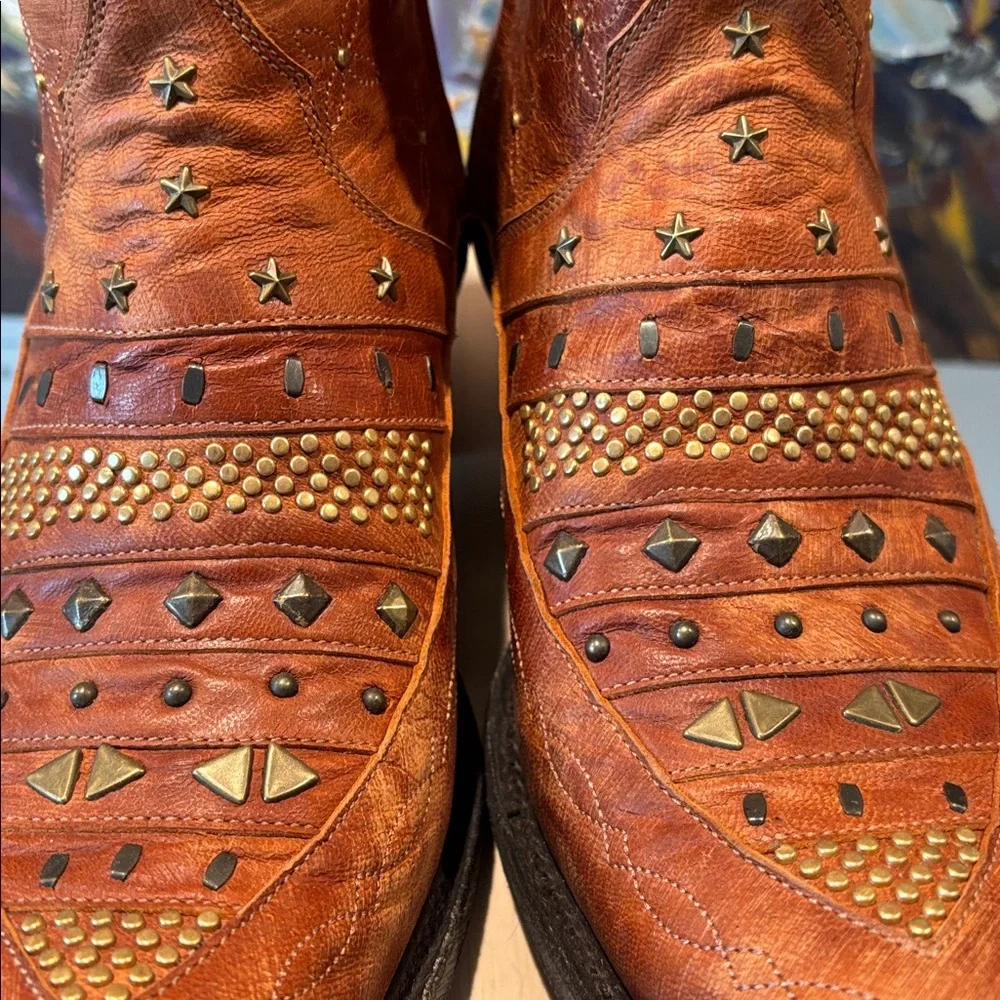 Old Gringo Milagro Studded Leather Ankle Boots (10B) (NWOT) - Picture 8 of 12